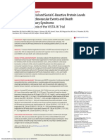 Association of Initial and Serial C-Reactive Protein Levels With Adverse Cardiovascular Events and Death After Acute Coronary Syndrome