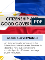 CITIZENSHIP, GOVERNANCE AND RIGHTS