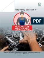 CS For Motorcycle Mechanic Course Pakistan Technical Education