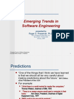 Emerging Trends in Software Engineering: Roger S. Pressman, PH.D