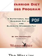 Warrior Diet Fat Loss Plan