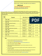 SOF (Science Olympiad Foundation) : Circular