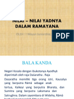 Nilai - Nilai Yadnya Dalam Ramayana Materi 4