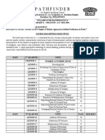 Syllabus For Grade 6