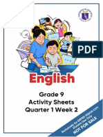 Grade 9 Activity Sheets Quarter 1 Week 2