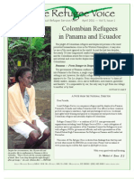 The Refugee Voice - Colombian Refugees in Panama and Ecuador