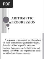 Arithmetic Progression