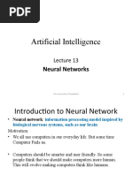 Artificial Intelligence: Neural Networks