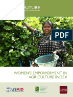 Women's Empowerment in Agriculture