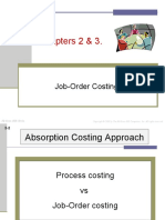 Chapters 2 & 3.: Job-Order Costing