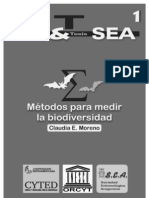 Métodos para Medir La Biodiversidad