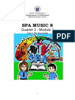 Spa Music 8: Quarter 2 - Module 1