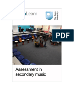 Assessment in Secondary Music