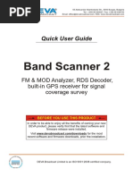 Band Scanner 2: Quick User Guide