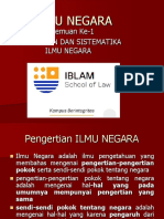 Definisi Dan Sistematika Ilmu Negara