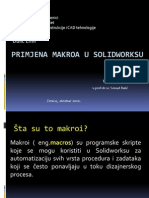 Primjena makroa u solidworksu-prezentacija