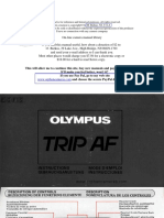 Olympus Trip AF User Manual English