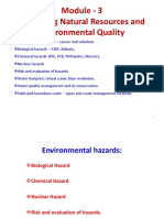 Module 3 A Sustaining Natural Resources and Environmental Quality 3