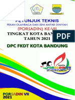 Petunjuk Teknis Porsadin Ke-Vii Tk. KT BDG 2021 PDF