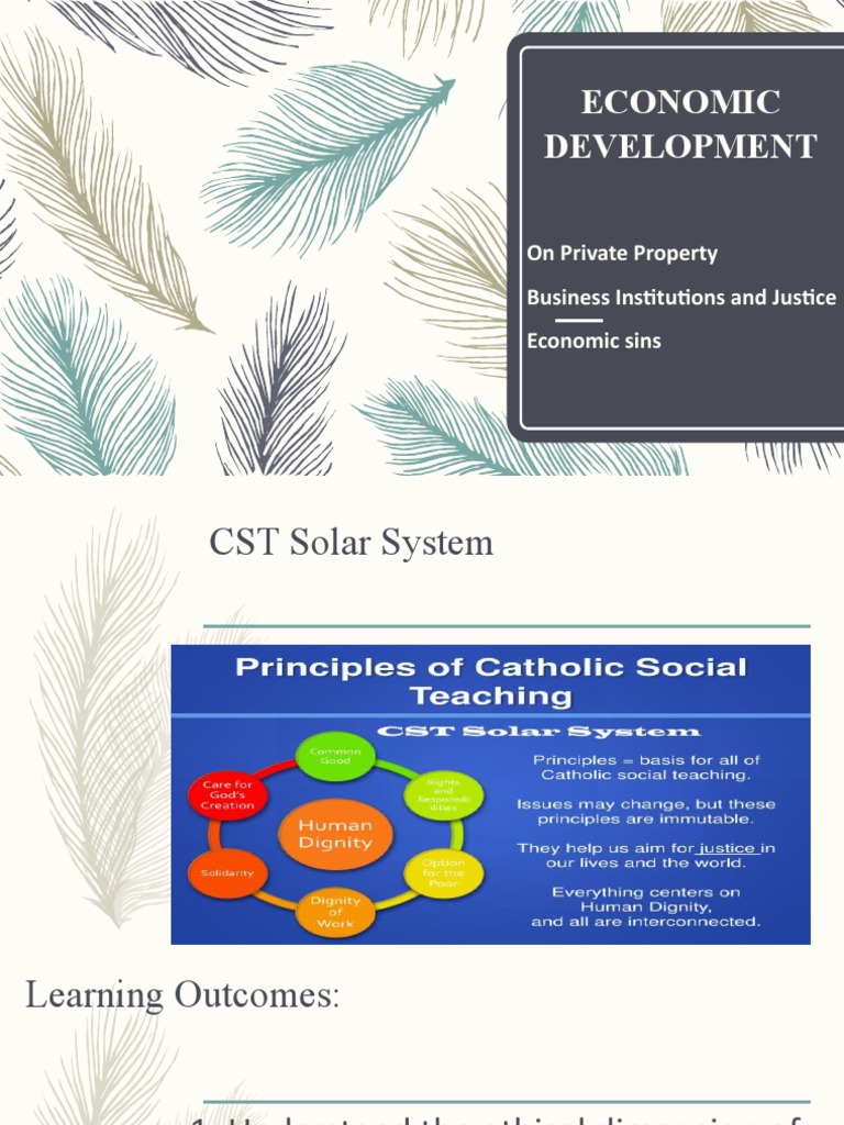 Economic Development On Private Property Business Institutions and