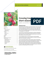 Growing Tree Fruits in Short-Season Gardens