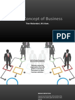 CONCEPT OF BUSINESS 