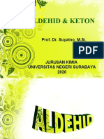 Aldehid & Keton: Prof. Dr. Suyatno, M.Si