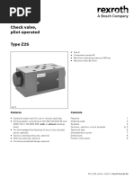 Check Valve Pilot Operated