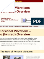 NOTES 9 Torsional Dynamics Overview