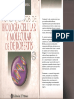 130221602 Fundamentos de Biologia Celular y Molecular de Robertis PDF