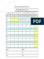 Hawiyah Unayzah Gas Reservoir Dust Control Schedule