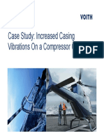 Increased Casing Vibrations On A Compressor Gearbox