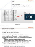 R7426A Temperature Controllers: With 3-Position Floating Output For Heating and Cooling Applications