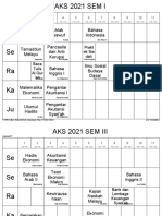 Jadwal Kuliah STAIN Sultan Abdurrahman Kepulauan Riau TA 2021/2022