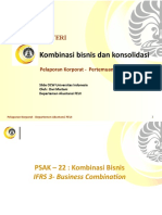 PKP 5 Kombinasi Bisnis Dan Konsolidasi