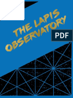 The Swordfish Islands The Lapis Observatory