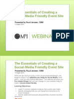 20110414_MPI WEBINAR_Creating Social Media Friendly Event Sites