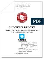 Mid-Term Report: Overview of A.P. Møller - Mærsk A/S and Maersk Vietnam LTD