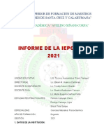 Informe de La Pec Off