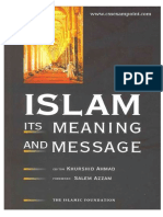 Islam Its Meaning & Message (Khurshid Ahmad)