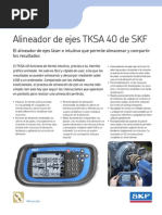 Alineador de ejes TKSA40