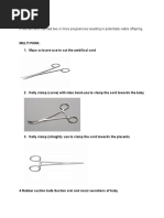 TAH BSO Procedure Overview and Steps | PDF | Uterus | Surgery
