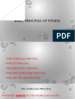 Basic Principles of Fitness