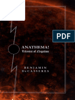 Anathema Litanies of Negation