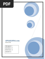 Business Plan: Aditya Aggarwal - 4 Nakul Makharia - 30 Niharika Sharma - 35 Pankul Kohli - 38