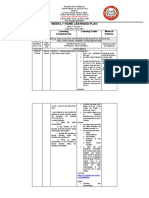 Weekly Home Learning Plan: Date & Time Learn Ing Area Learning Competencies Learning Tasks Mode of Delivery