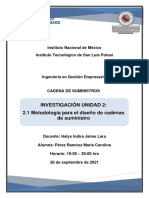 Investigacion de Cadena de Suminitro