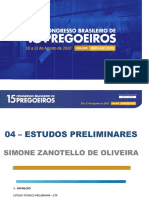 PPT - Estudos preliminares