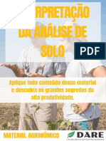 Interpretação Da Análise de Solo