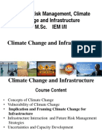 Unit 9 Implication and Framing of Climate Change For Infrastructures